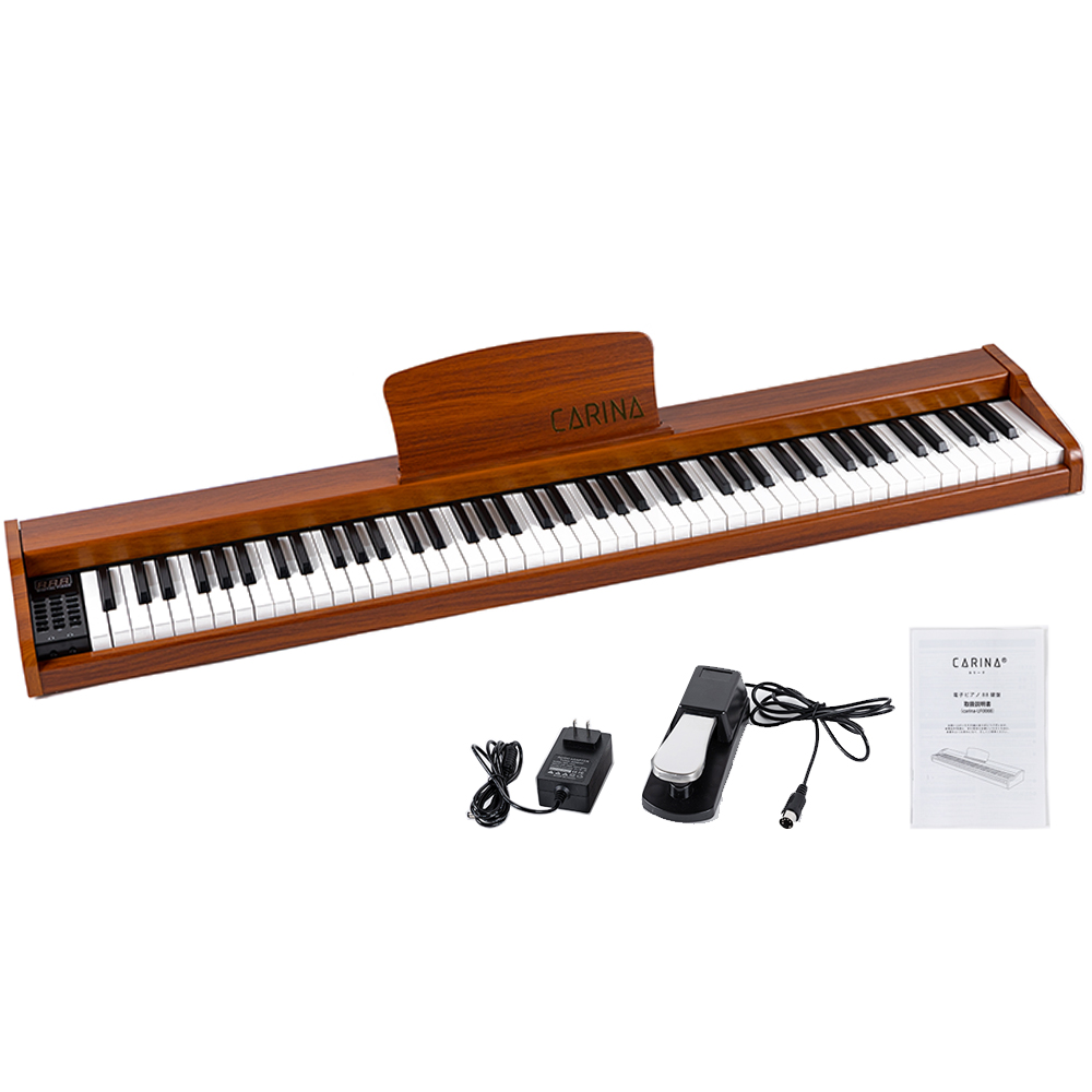 5カラー】電子ピアノ 88鍵盤 木製 給電タイプ dream音源 MIDI対応 