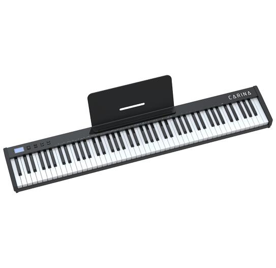【最新モデル】電子ピアノ 88鍵盤 スリムボディ 充電可能 MIDI対応 キーボード スリム 軽い プレゼント 新学期 新生活【一年保証】