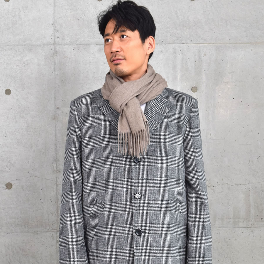 マフラー カシミヤ100% カシミヤ マフラー  カシミアマフラー カシミヤ100% 男女兼用 防寒 秋冬 クリスマス プレゼント ギフト［名入れ刺繍可能］ | Merfirge | 14