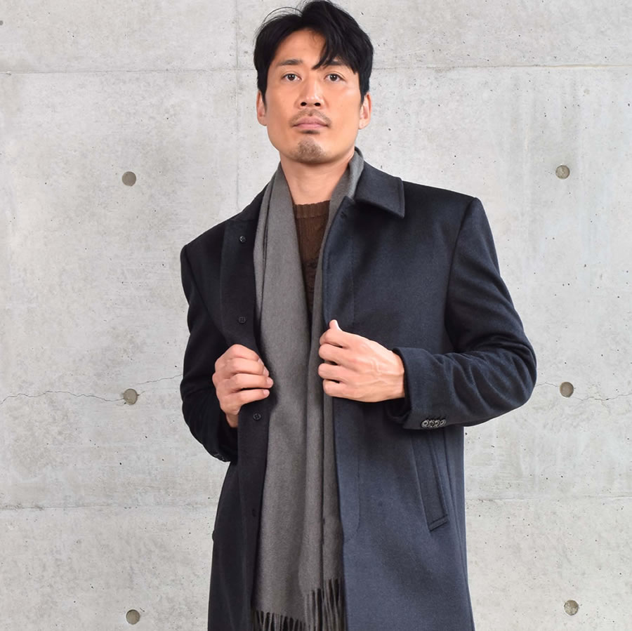 マフラー カシミヤ100% カシミヤ マフラー  カシミアマフラー カシミヤ100% 男女兼用 防寒 秋冬 クリスマス プレゼント ギフト［名入れ刺繍可能］ | Merfirge | 16