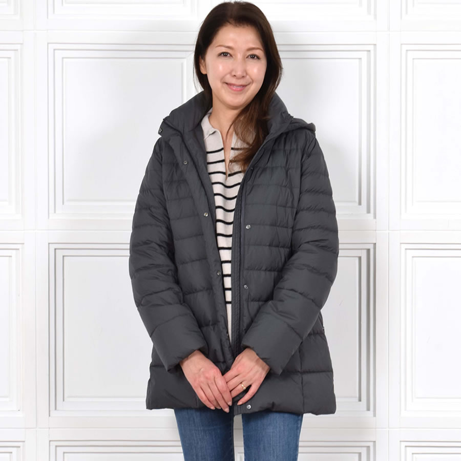 Merfirge ダウンコート 洗えるダウン レディース ミディアム