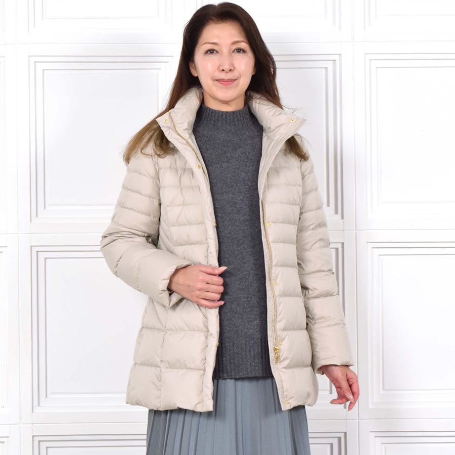 Merfirge ダウンコート 洗えるダウン レディース ミディアム