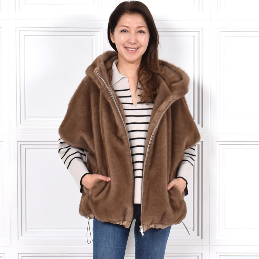 ミンクベストのおすすめ人気商品一覧 通販 - Yahoo!ショッピング