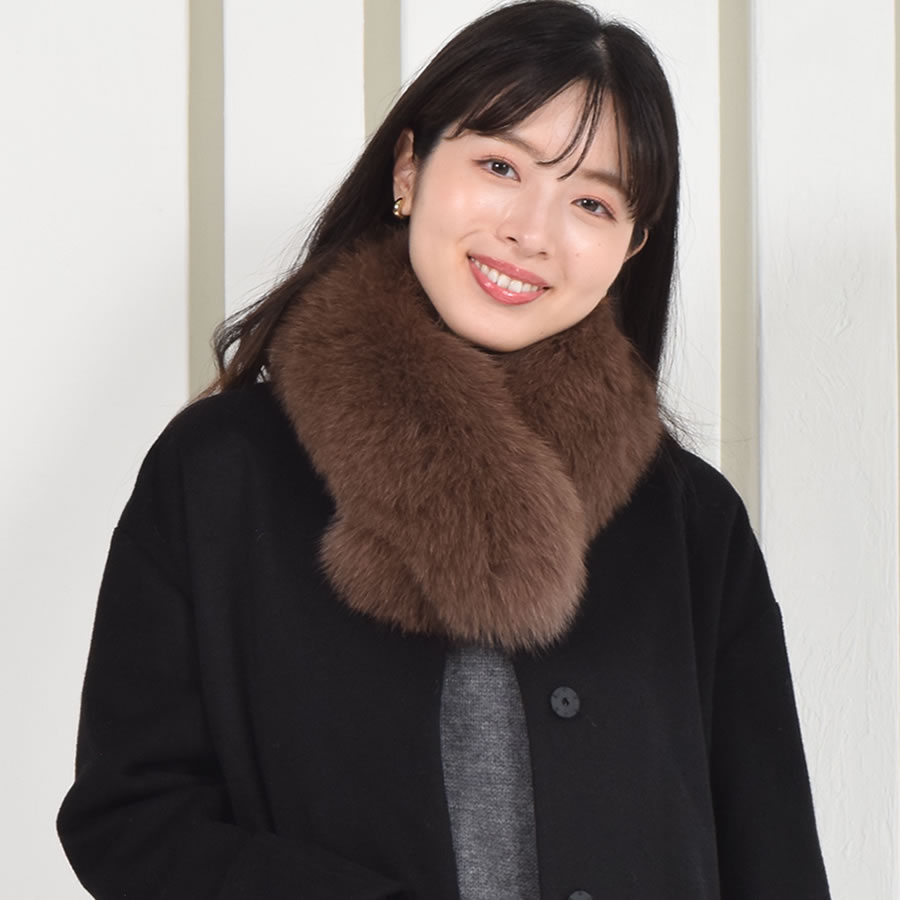 SAGA FOX 日本製 サガ フォックス マフラー 豪華 ストール 全