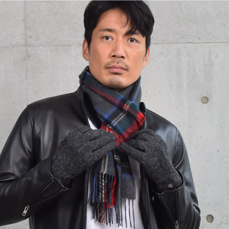 HARRIS TWEED（ハリスツイード） 爆買 グローブ 手袋 [Merfirge]Harris