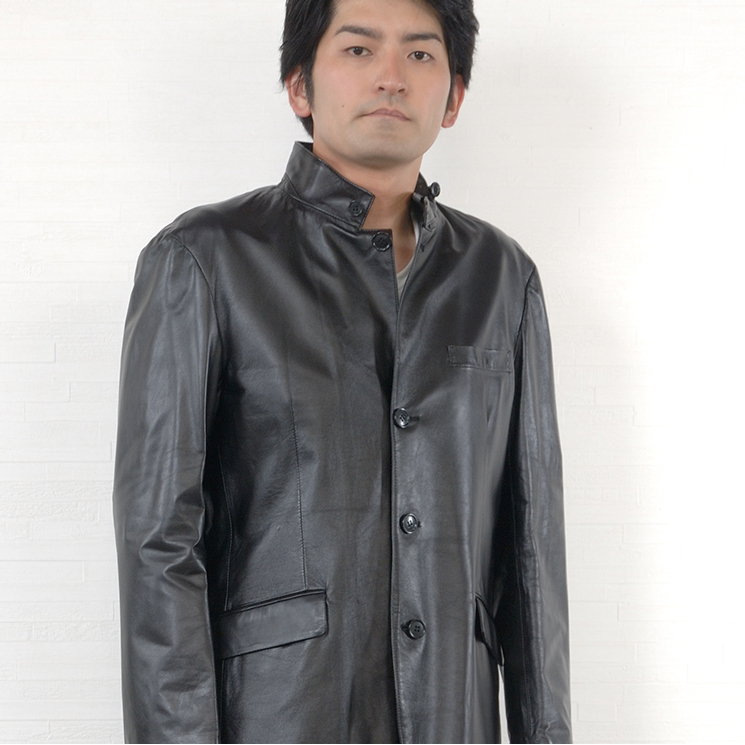 本革 ソフト ラム レザー ジャケット 本皮 ソフトラム メンズ