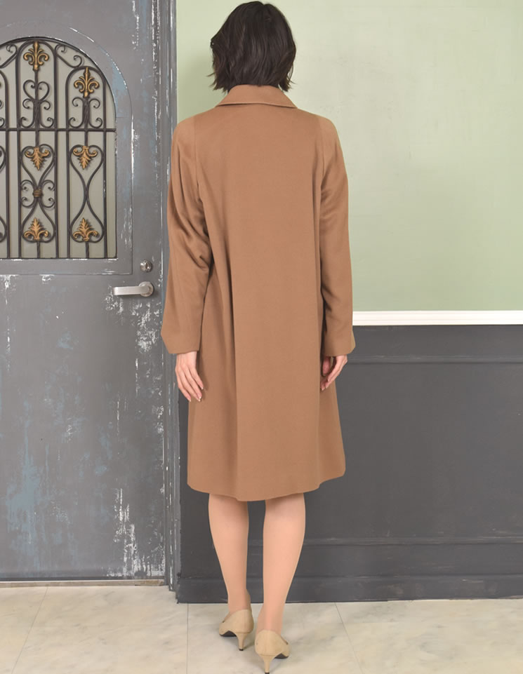 コートレディース カシミア 100% イタリア最高素材 カシミヤ 冠婚葬祭