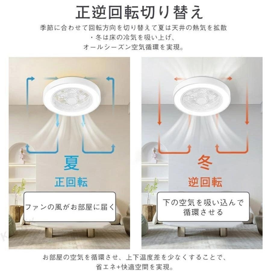 シーリングファン led 6畳 8畳 10畳 調光調色 シーリングファンライト