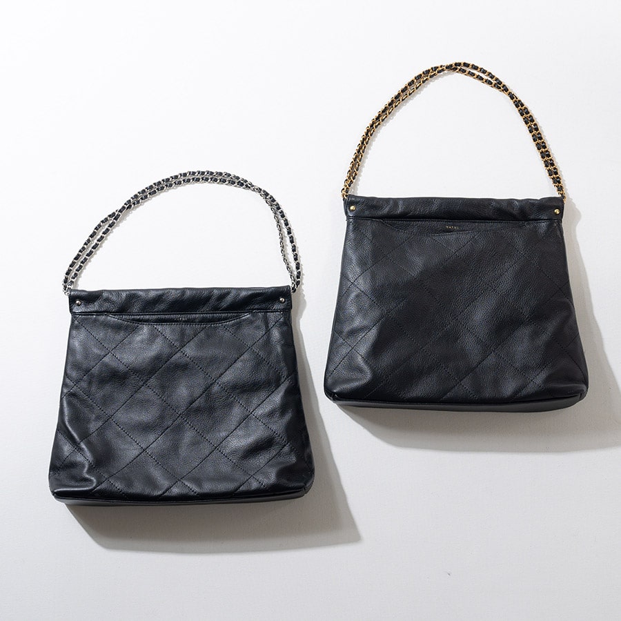 チェーンバッグ ショルダーバッグ 本革 牛革 キルティング【 barmed バルメド】