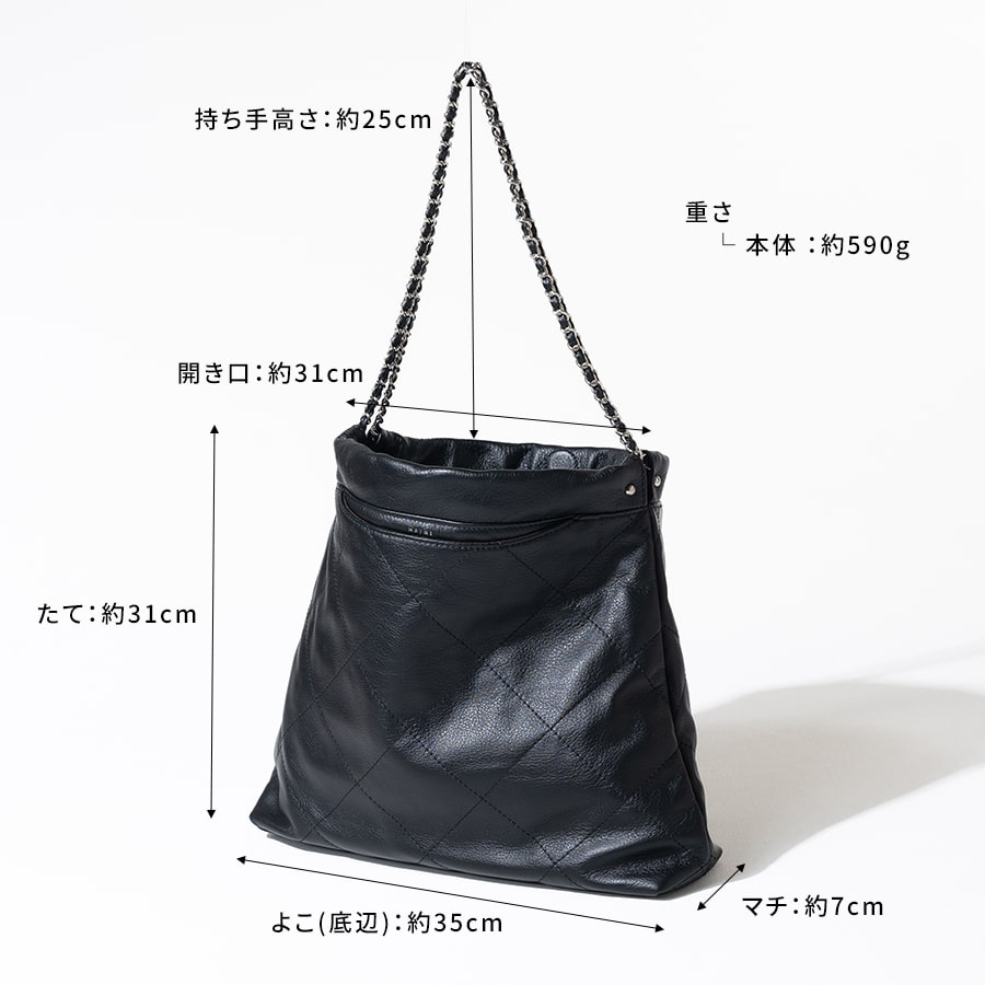 HAYNI 本革 チェーンバッグ ショルダーバッグ 入学式 入園式