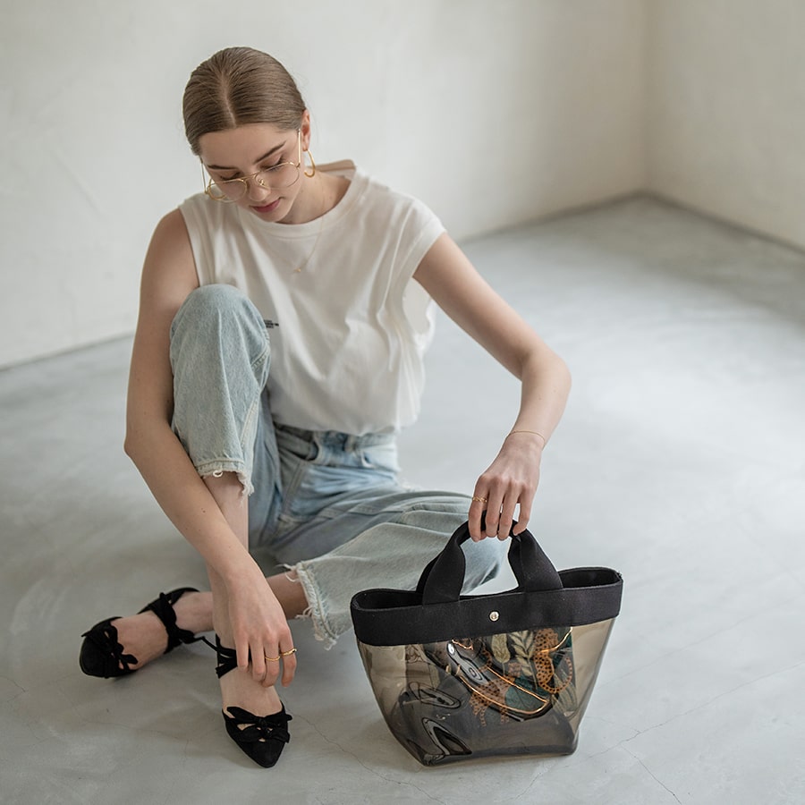 レディース クリアバッグ トートバッグ 【 Beony ビオニー 】