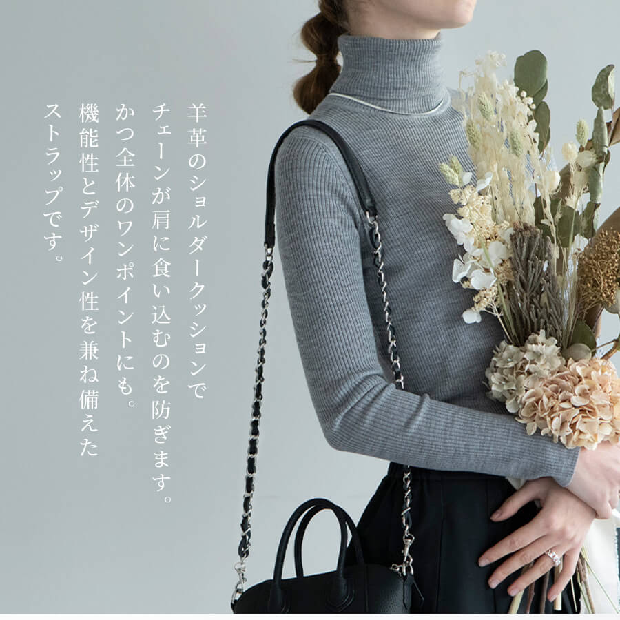 キルティングレザー チェーンストラップ 2wayショルダー４色 レザー風 キルティング チェーンショルダーバッグ kbn-001