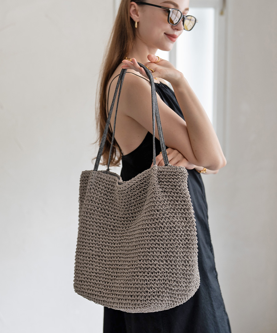 パイソン柄PUレザー トートバッグ【Garah ガーラン】by HAYNI