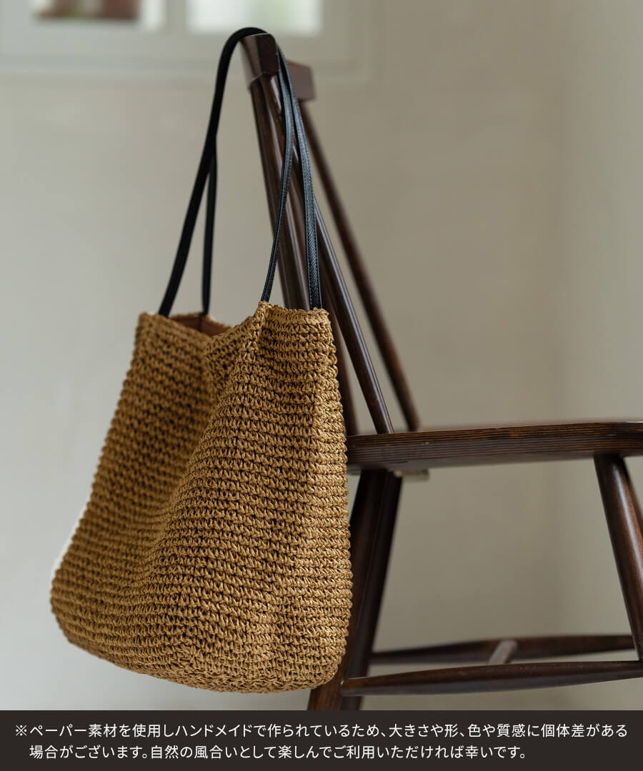 パイソン柄PUレザーハンドル トートバッグ【Garah ガーラン】by HAYNI