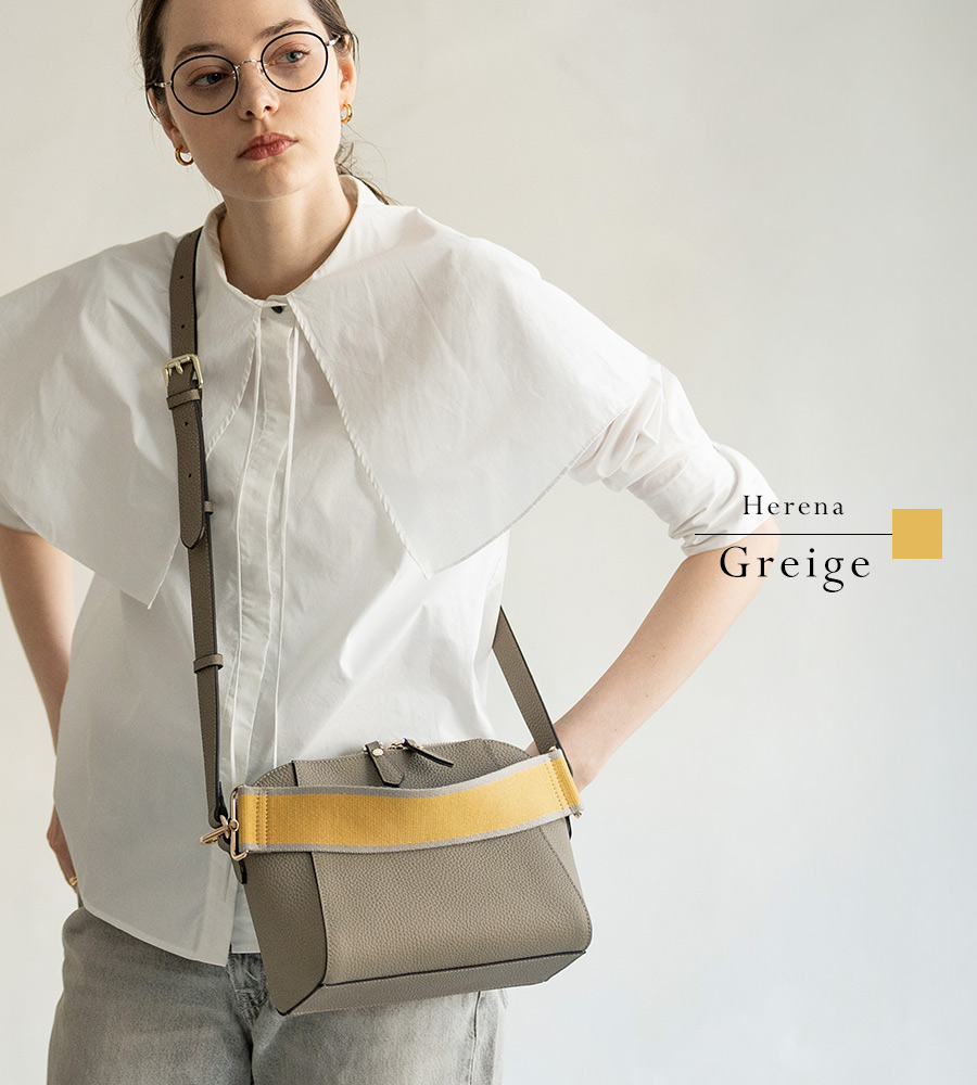 ショルダーバッグ レディース 本革 レザー コラボバッグ コラボ 池田真子 youtube ヘイニ HAYNI ヘレナ herena