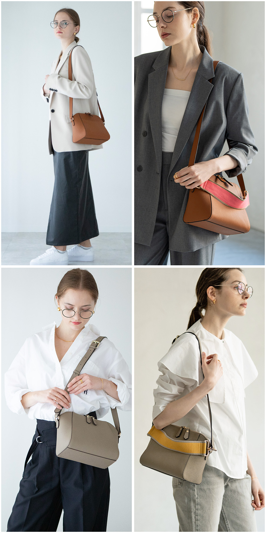 ショルダーバッグ レディース 本革 レザー コラボバッグ コラボ 池田真子 youtube ヘイニ HAYNI ヘレナ herena