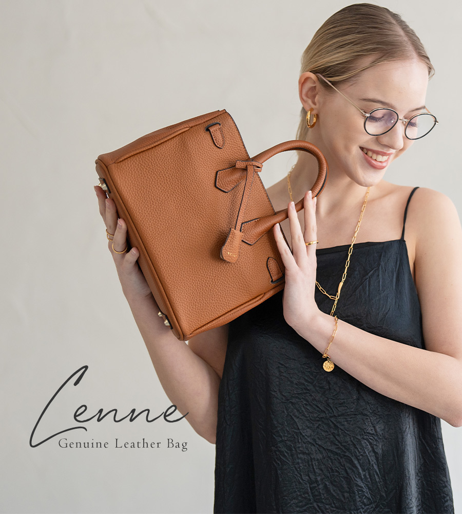 2way 本革 ショルダーバッグ「Lenne レネ」