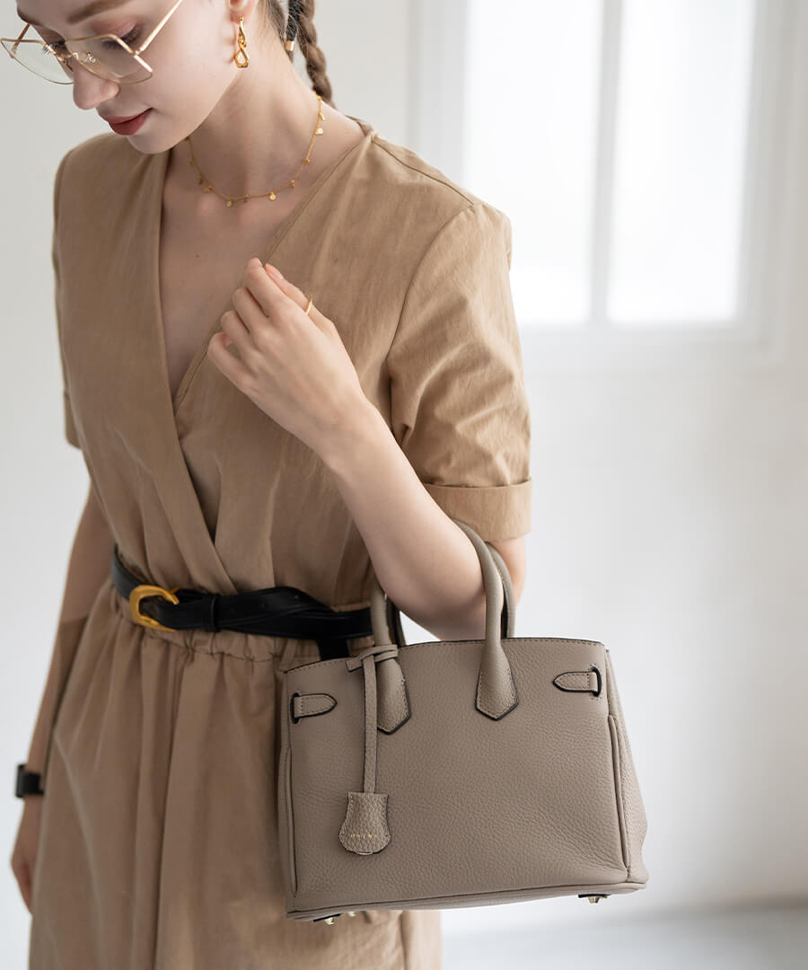 2way 本革 ショルダーバッグ「Lenne レネ」