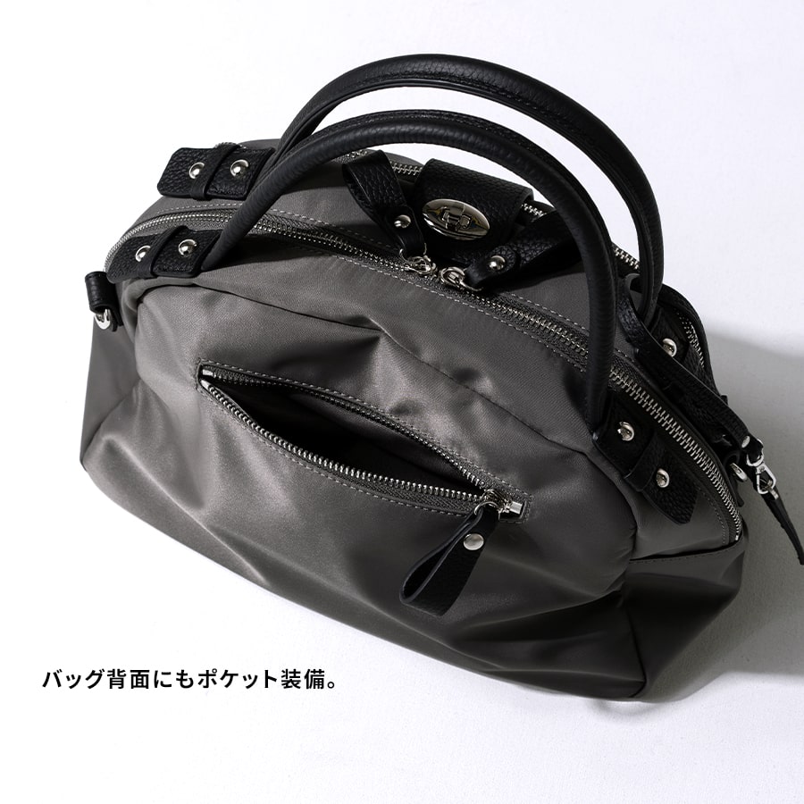 2way ナイロン トートバッグ ショルダーバッグ【Mini Nylon Loche ミニナイロンロシェ】