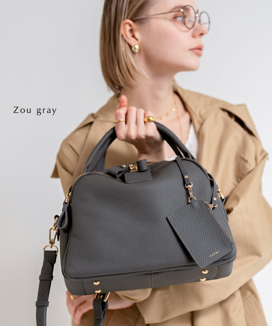 HAYNI（ヘイニ） 本革 ショルダーバッグ ボストンバッグ 2way