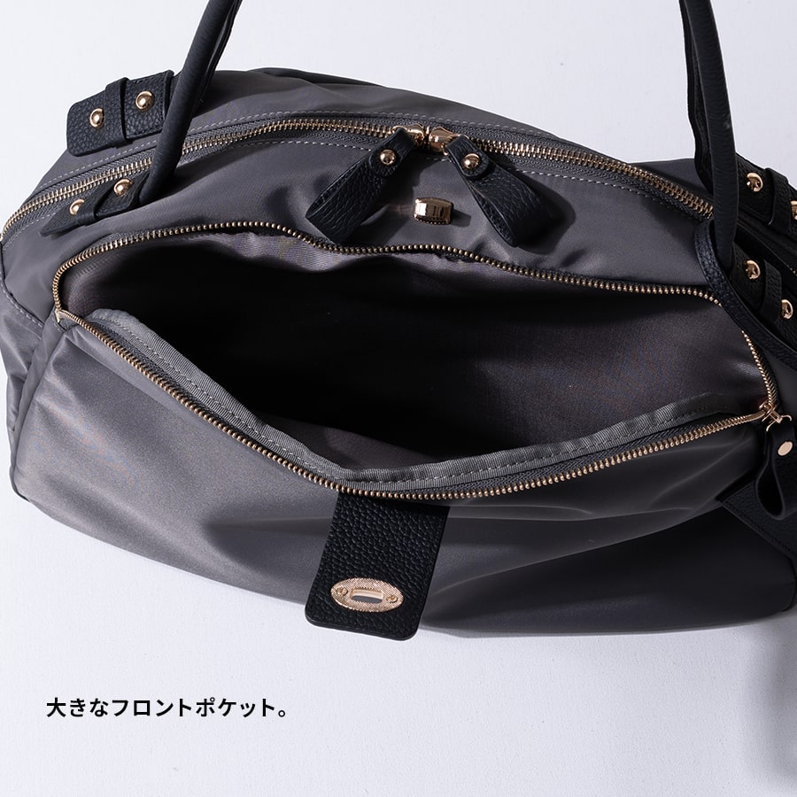 2way ナイロン トートバッグ ショルダーバッグ【Nylon Loche L ナイロンロシェ L サイズ 2way】