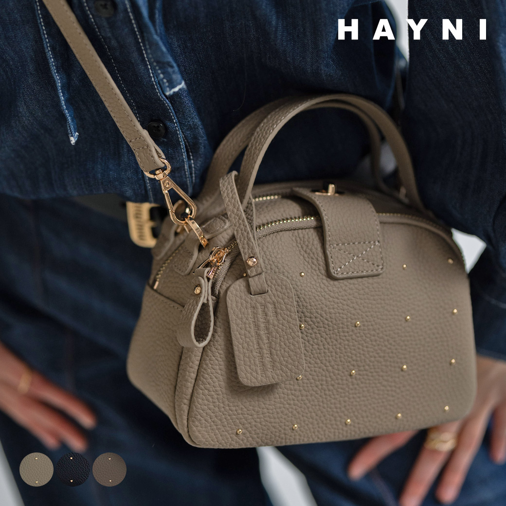 HAYNI（ヘイニ） 爆買 本革 ショルダーバッグ レディース 斜めがけ