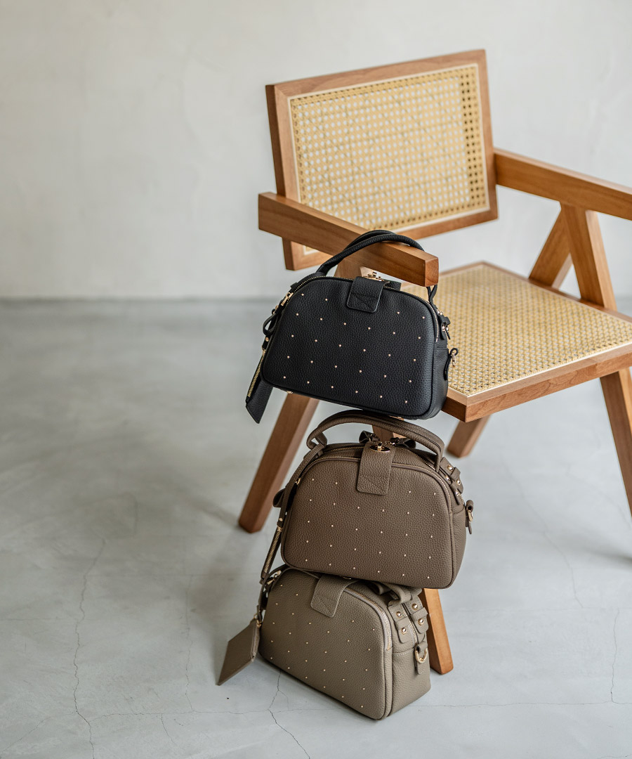 HAYNI（ヘイニ） 本革 ショルダーバッグ レディース パスケース付