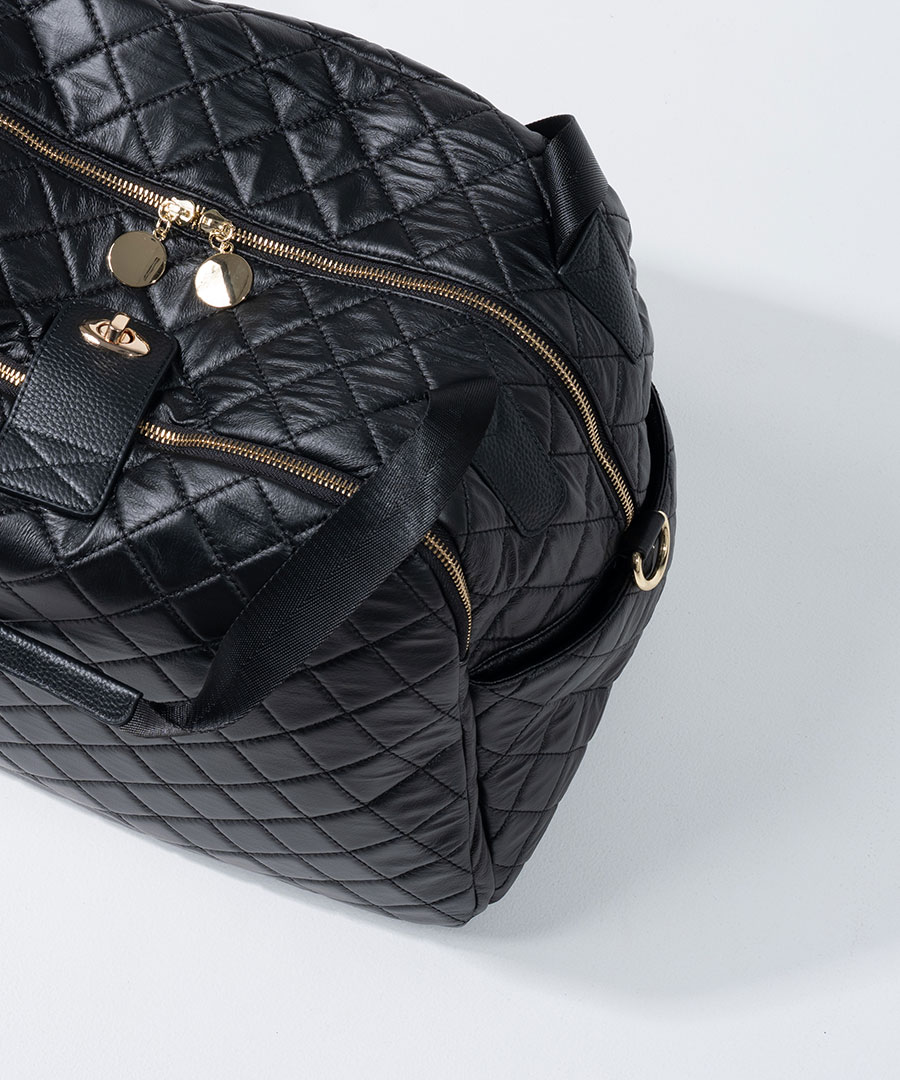 ボストンバッグ 旅行かばん レディース【第3世代・改良版 Loche Quilted Boston Bag ロシェキルティングボストン LLサイズ】