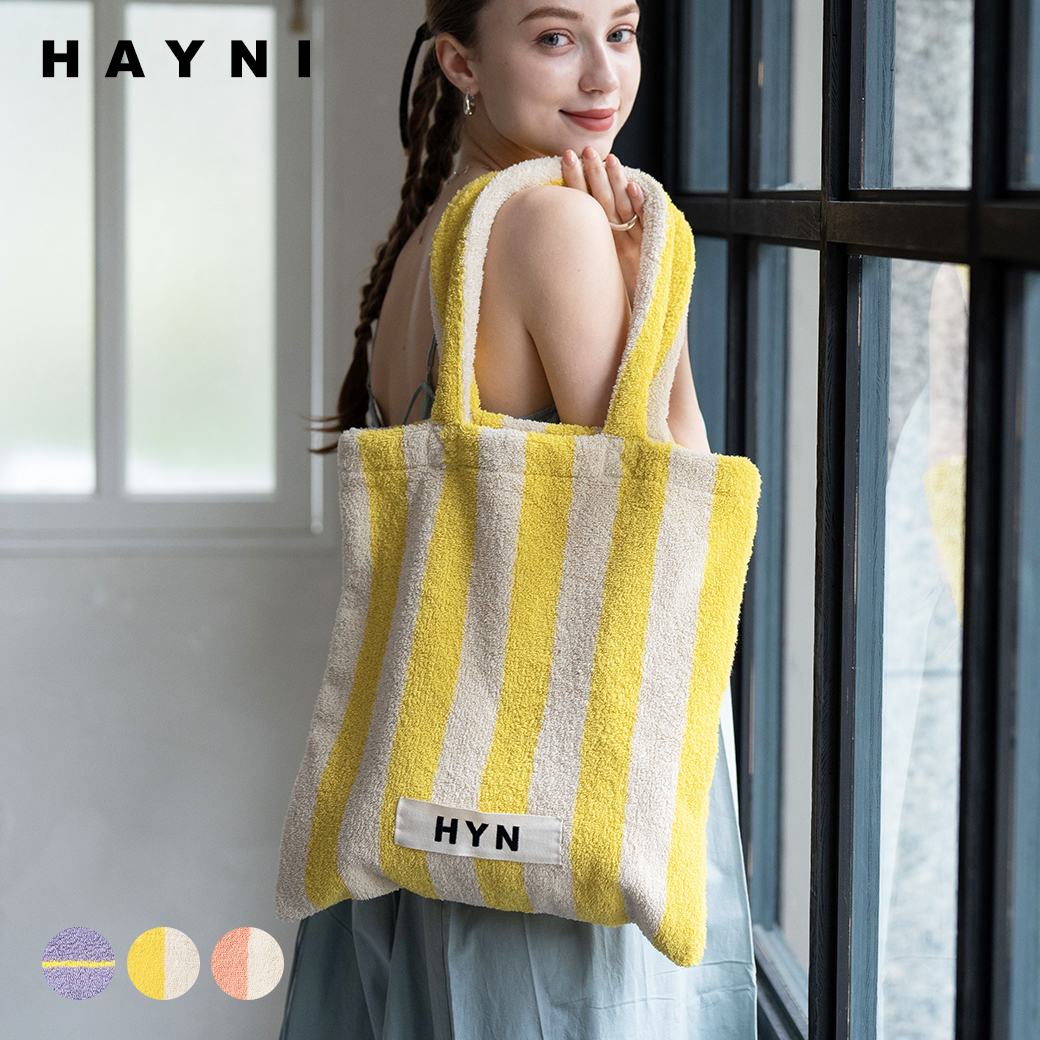 HAYNI トートバッグ タオルバッグ レディース「Luluanatote