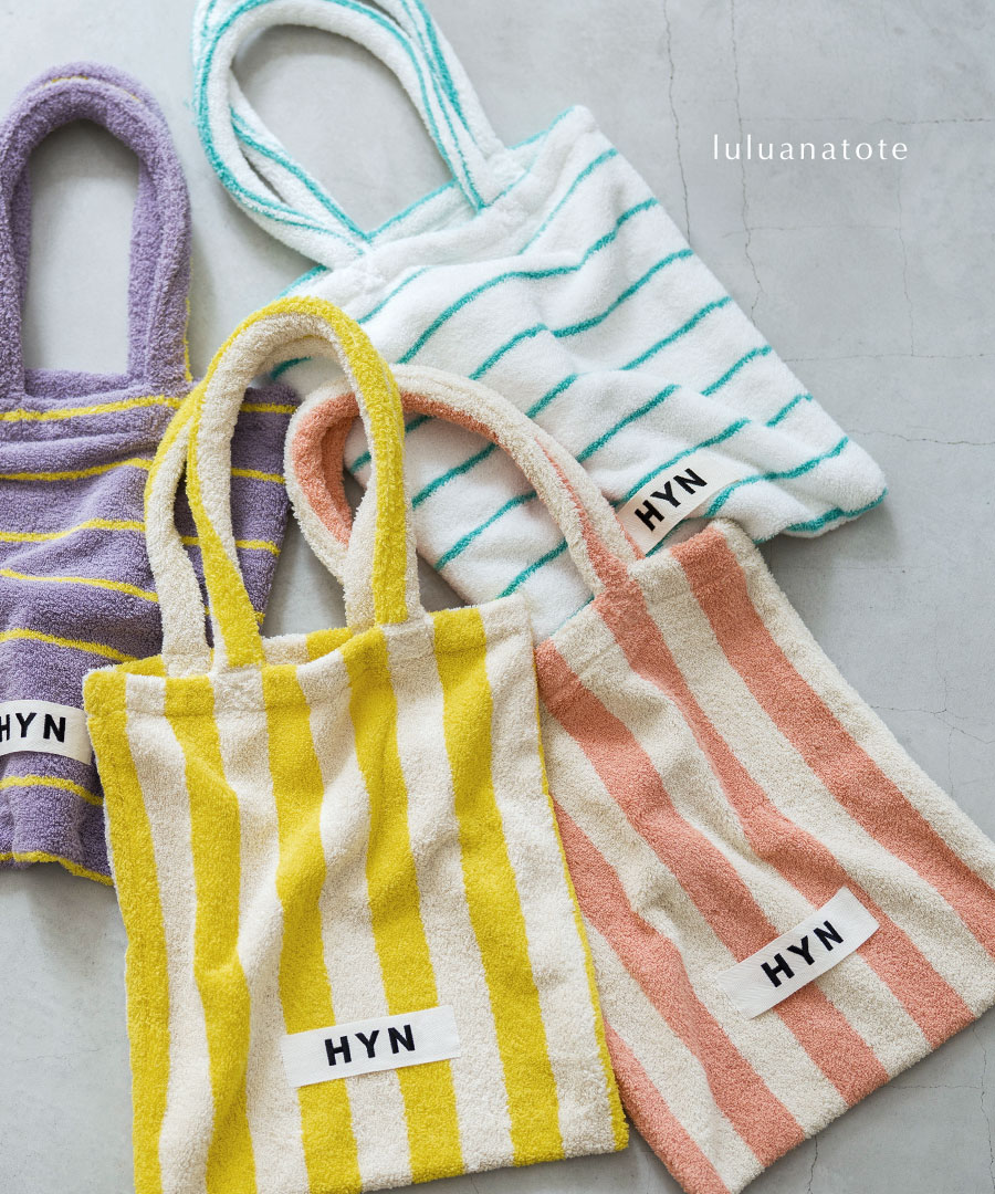 HANA トートバッグ　タオル HAYNI（ヘイニ） トートバッグ タオルバッグ レディース「Luluanatote