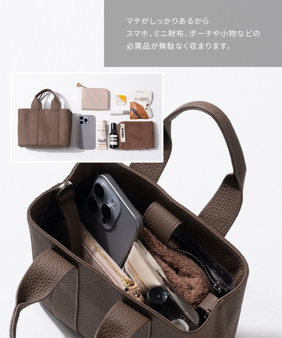 本革2wayショルダーバッグハンドバッグミニレディース【Baby Luziny ベイビールジニー】