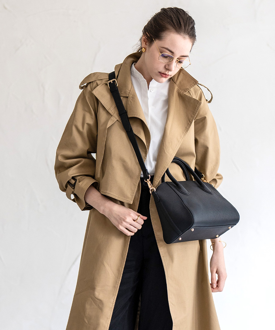 2way ショルダーバッグ レディース 本革 ボストンバッグ レザー シエナ