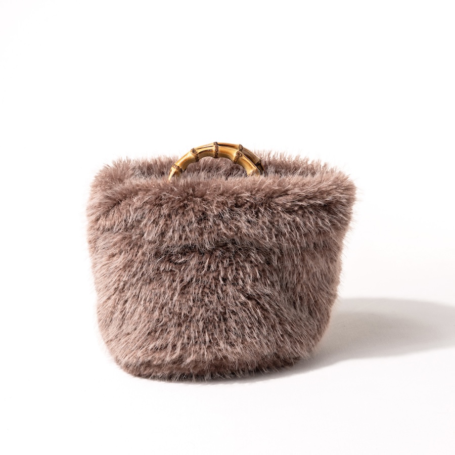 CACHELLIE（カシェリエ） ハンドバッグ レディース 軽量 大人 ファー