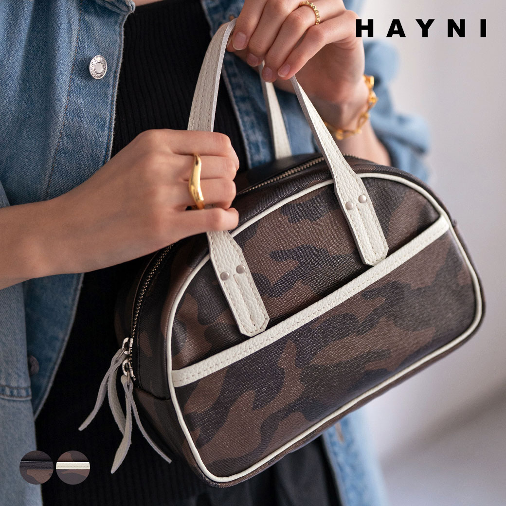 HAYNI（ヘイニ） 日本製 ミニボストンバッグ レディース 「Yutka Mini