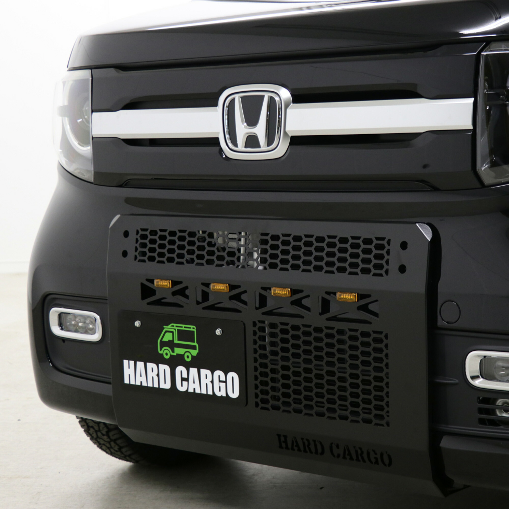 HARD CARGO LEDスキッドグリル　ハードカーゴ　フロントカナード HARD CARGO（ハードカーゴ） ハードカーゴLEDスキッドグリル ホンダ N