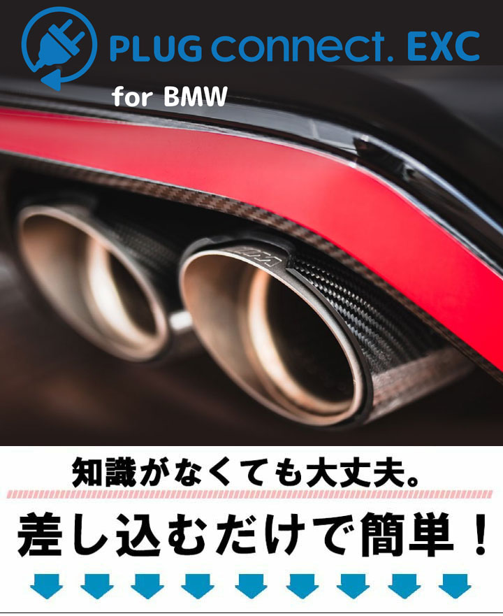 BMW G系F系i系 BMWミニF54/F60 エグゾーストフラップコントローラー