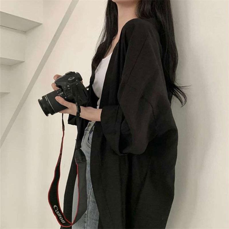 シャツ レディース ロング 長袖 ブラウス ロングシャツ カーディガン シャツワンピース 春 夏 春服 夏服 きれいめ チュニック トップス 羽織 | ブランド登録なし | 02