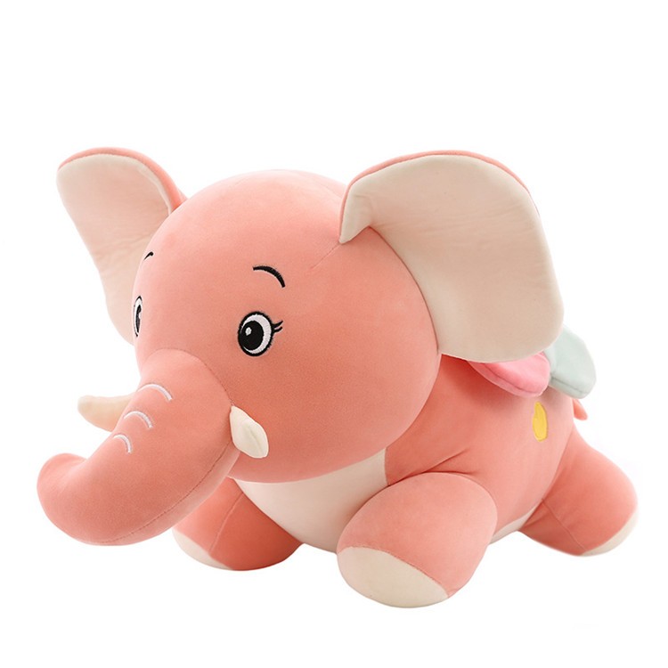 ぬいぐるみ ゾウさん 赤ちゃん ギフト 子供 グレー ピンク ぞう 象 ぬいぐるみ プレゼント 40cm Clg Homie Baseヤフー店 通販 Yahoo ショッピング