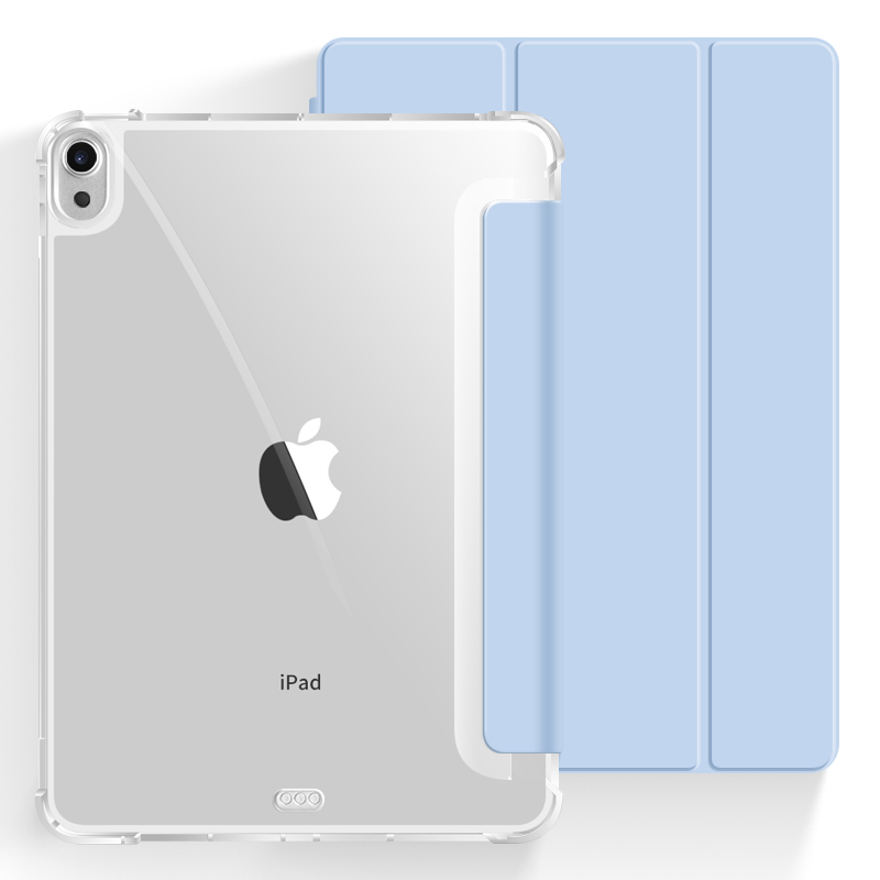 ipad air第3世代 iPad Pro10.5インチ ipadPro11第3世代2021 ソフトケース セミクリア　耐衝撃　スマートカバー オートスリープ機能｜hbshopinfo｜04