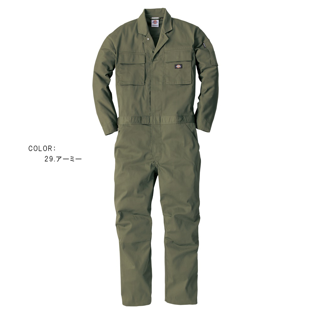楽天市場】ディッキーズ T/Cストレッチツナギ D-766 SS〜5L