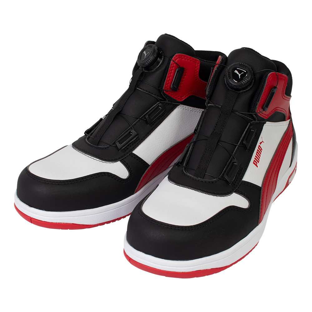 プーマ PUMA 安全靴 フロントコート ディスク ミッド (FRONTCOURT DISC MID)   (セーフティシューズ 作業靴 ミッドカットスニーカー 作業靴 puma)(ポイント利用) | PUMA | 02