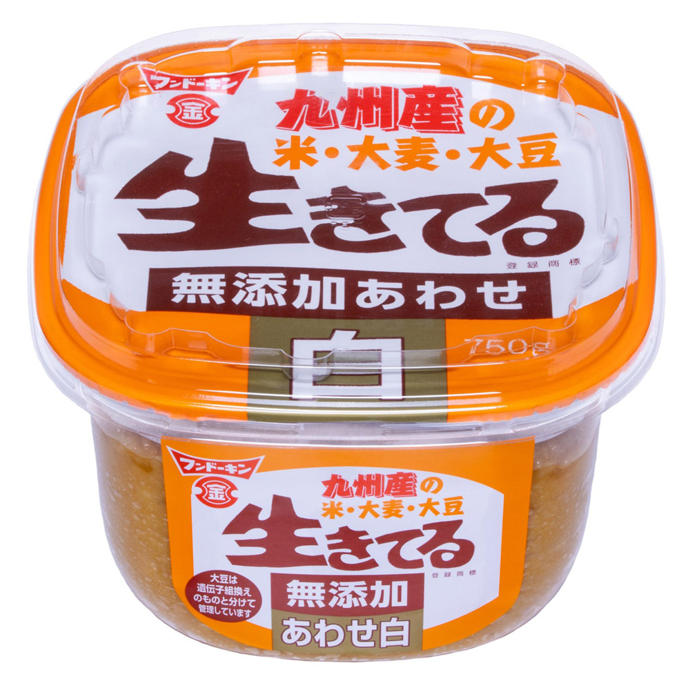 九州産 生きてる無添加あわせ白みそ (750g) フンドーキン醤油 [味噌 ミソ 国産 九州 大分 調味料]  :4902581021930:DIY.com - 通販 - Yahoo!ショッピング