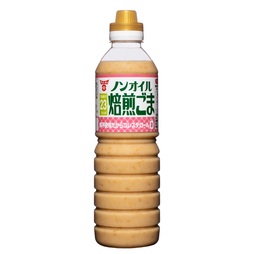 フンドーキン醤油 ノンオイル 焙煎 ごまドレッシング (580ml 
