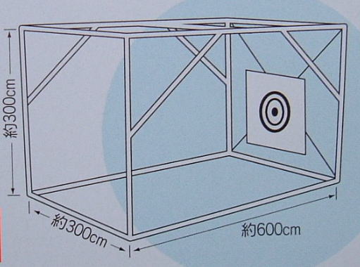 南栄工業）ゴルフネットGN-3060（４型） : n-087 : ホームセンター