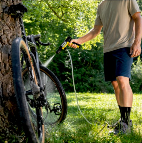モバイルクリーニングの使用イメージ