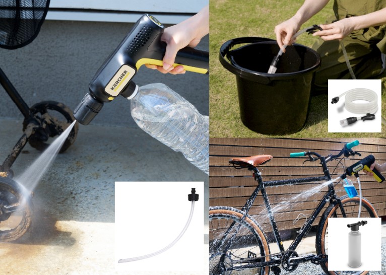 豊富なアクセサリー使用イメージ