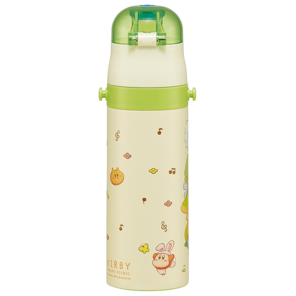 星のカービィ ステンレスボトル 水筒 キッズ 直飲み 470ml ステン
