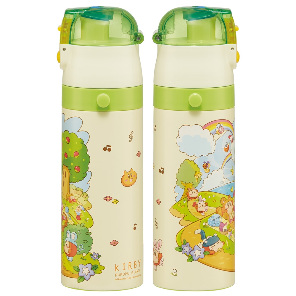 星のカービィ ステンレスボトル 水筒 キッズ 直飲み 470ml ステン