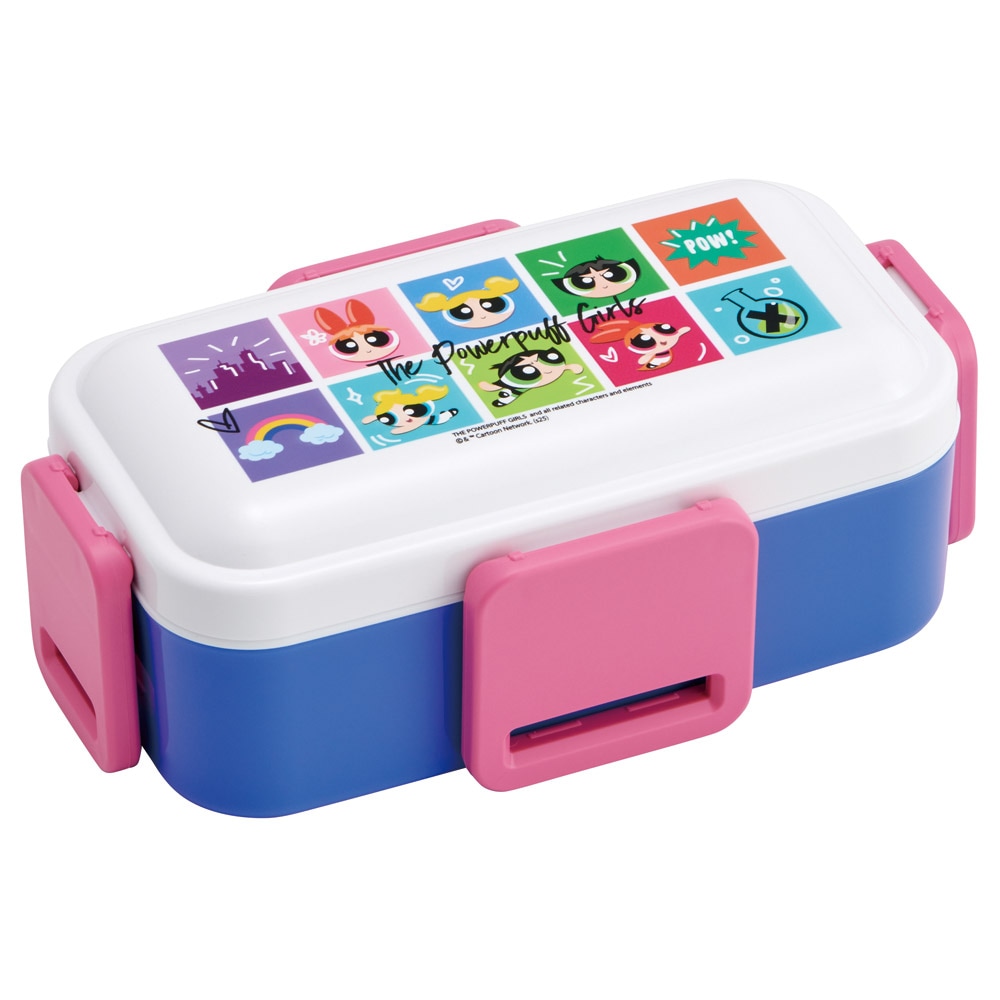 パワーパフガールズ 2段ランチボックス 弁当箱 大人 子供 二段 仕切り