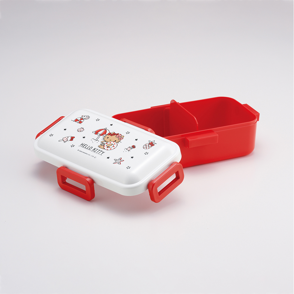 サンリオ ハローキティ Summer 日焼け 弁当箱 大人 一段 4点ロック